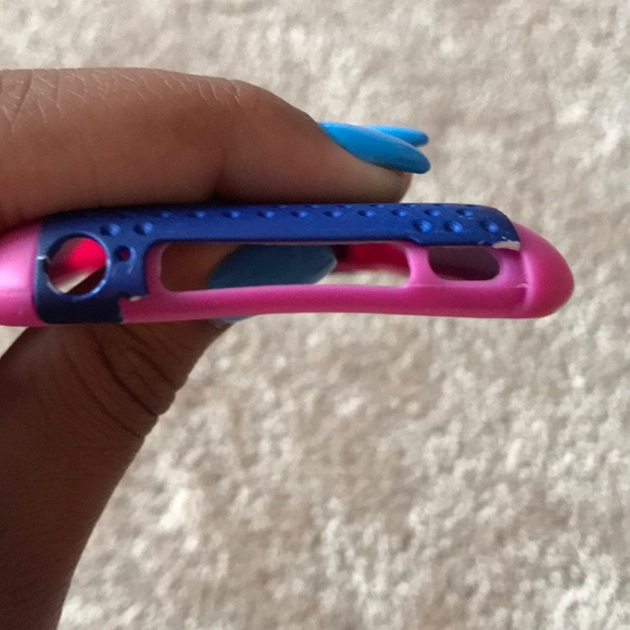 re adjustable purple and blue ipod 4 case - Picture 5 of 5